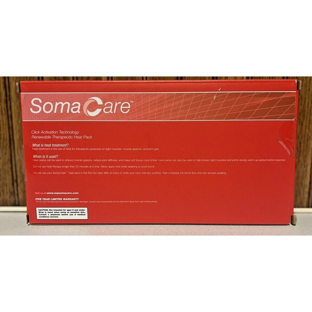 Soma Care Neck & Shoulder Pack,‎ NIB Circulating Heat Therapy/Pain Management